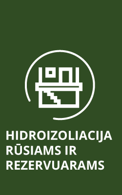 Hidroizoliacija rūsiams ir rezervuarams