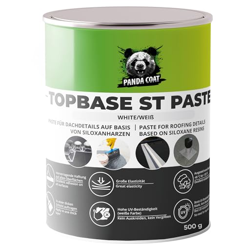 TopBase ST Paste – Silikoninė Sandarinimo Pasta Siūlėms ir Plyšiams, Pilka/Balta, 0,2-1 kg