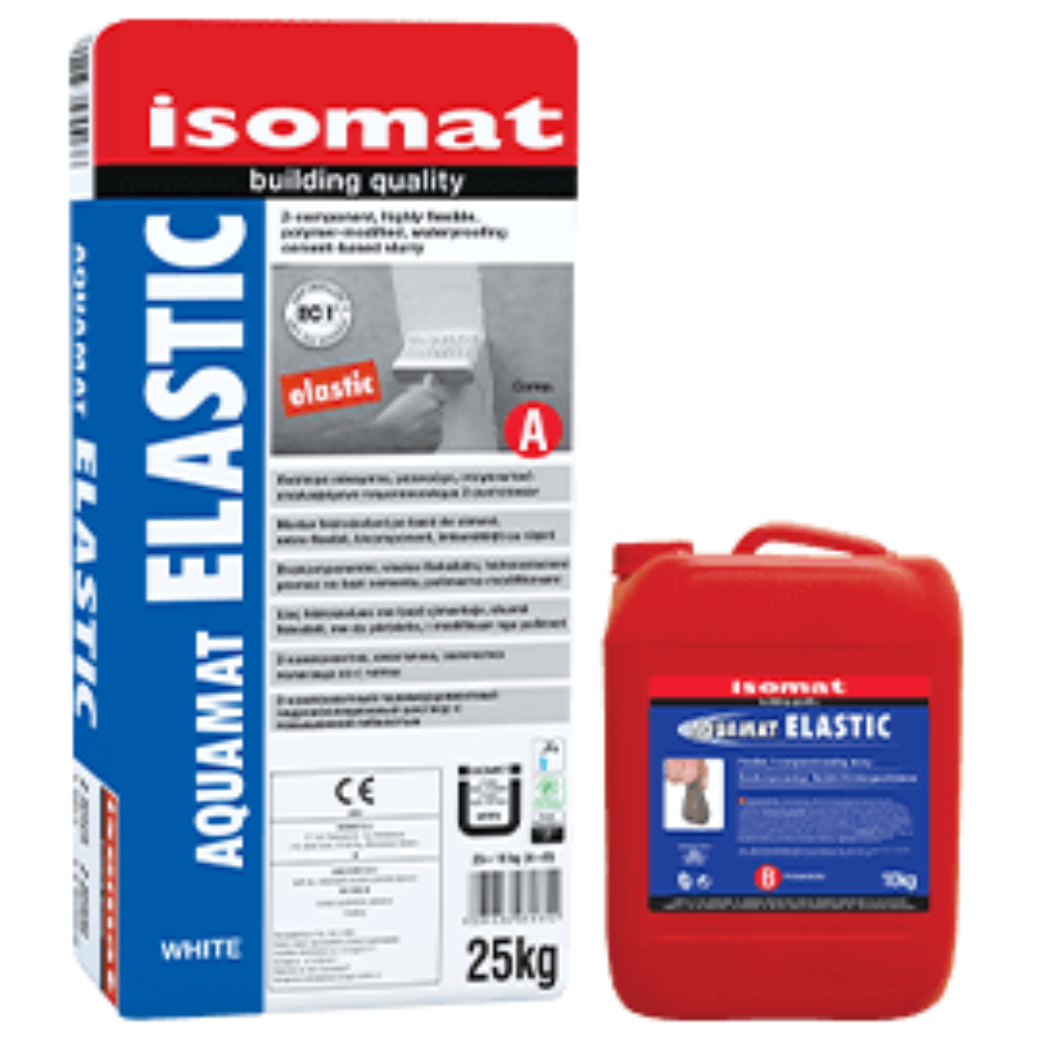 Waterproofing plaster Aquamat - Elastic