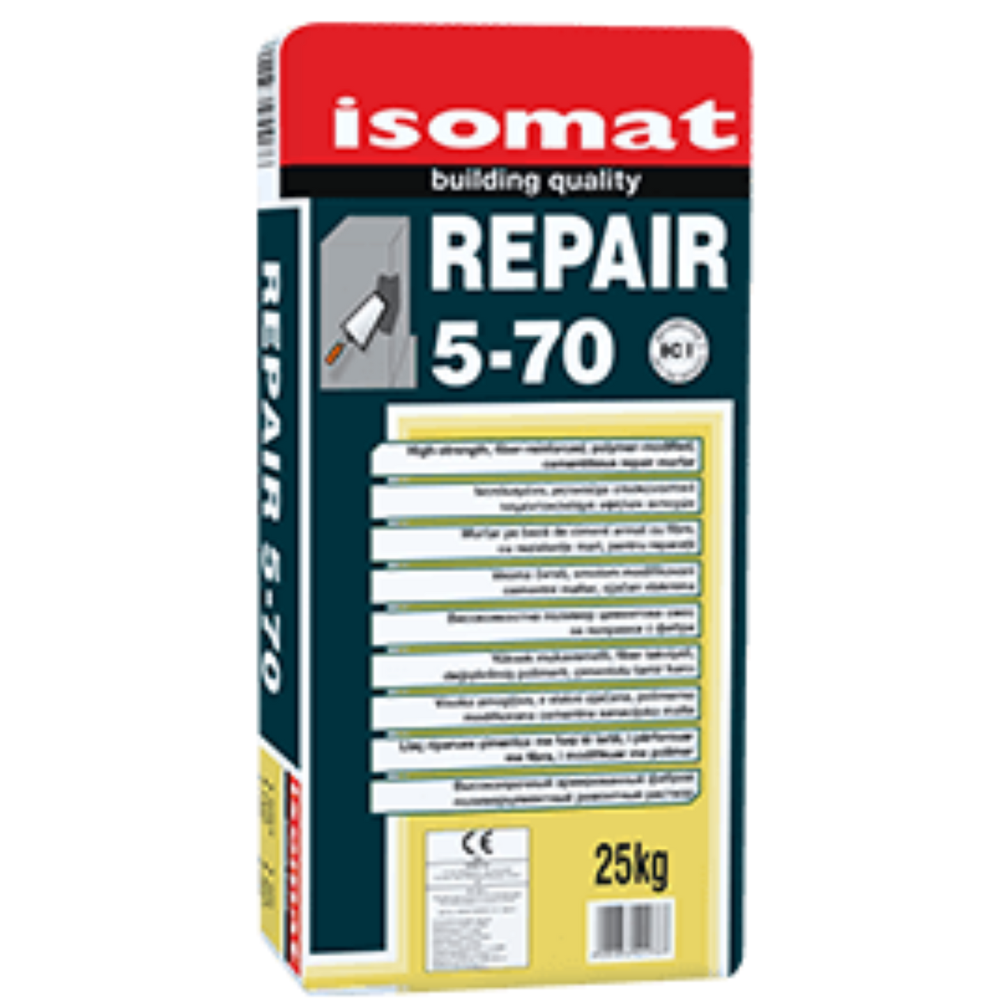 Cementinis mišinys ISOMAT REPAIR 5-70mm